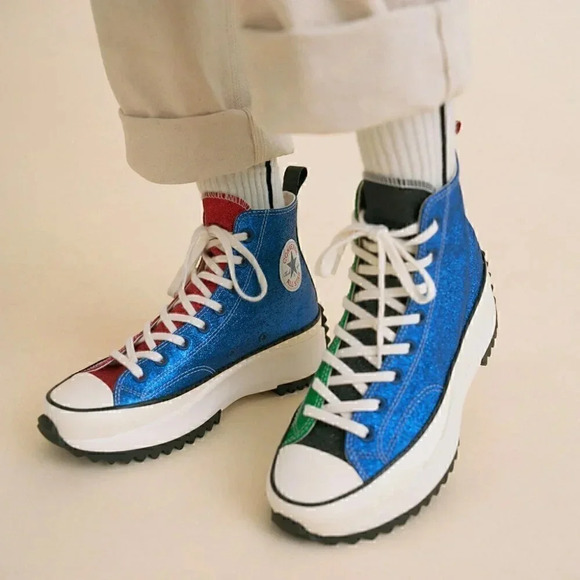 J.W. Anderson Other - NEW ASO Frank Ocean J.W. Anderson x Converse Glitter Colorblock Platform Sneaker